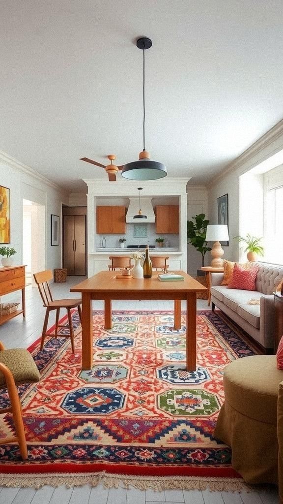 Feature Open Floor Plans with Defined Dining Zones