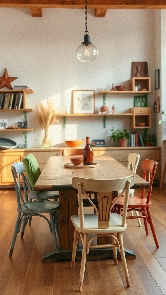 Integrate Recycled and Upcycled Decor Elements