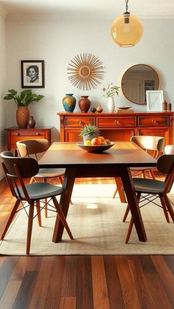 Mix Vintage and Contemporary Furniture Pieces