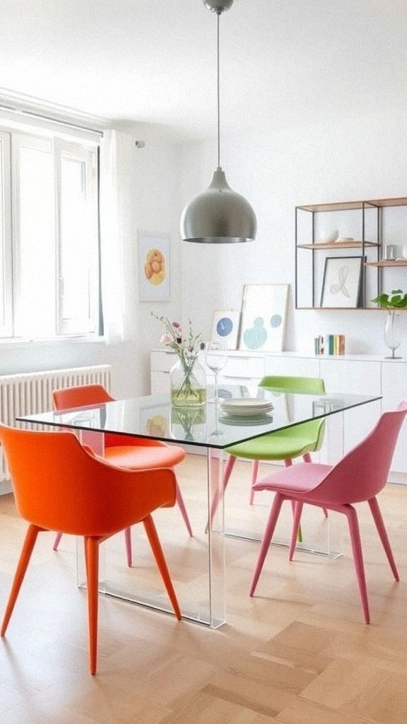 Use Transparent Furniture to Create Lightness