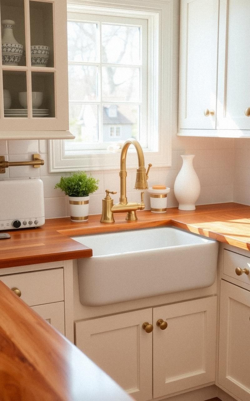 Apron Front Sink As A Focal Point