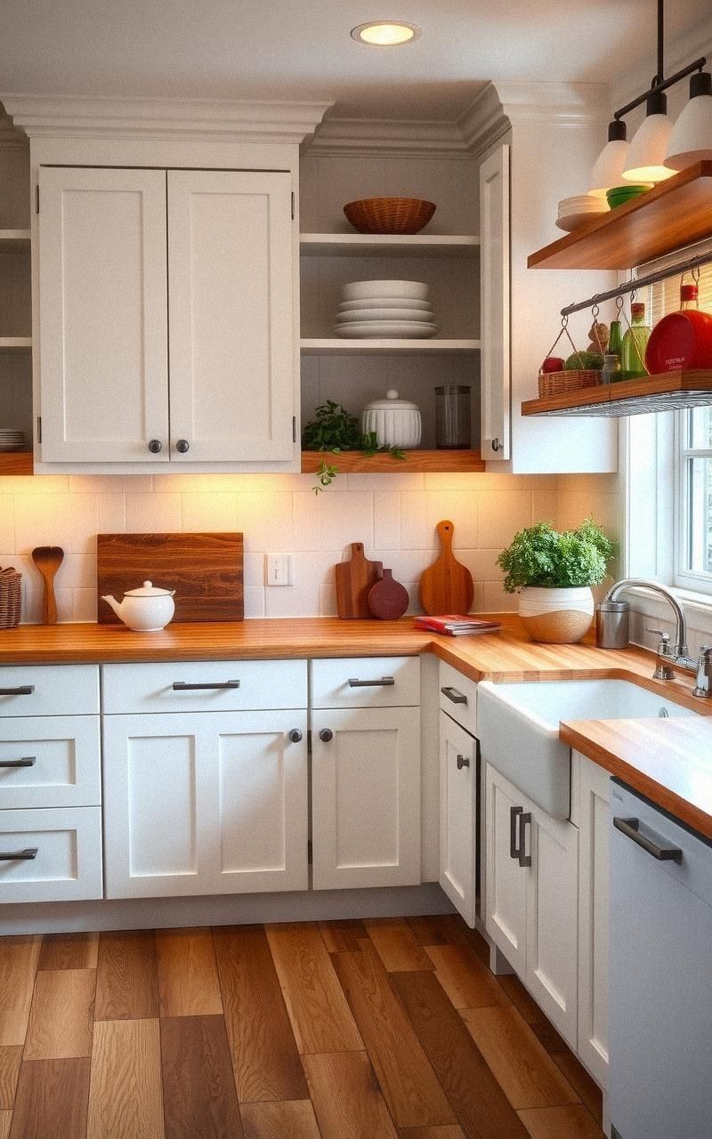 Butcher Block Countertops For Natural Appeal