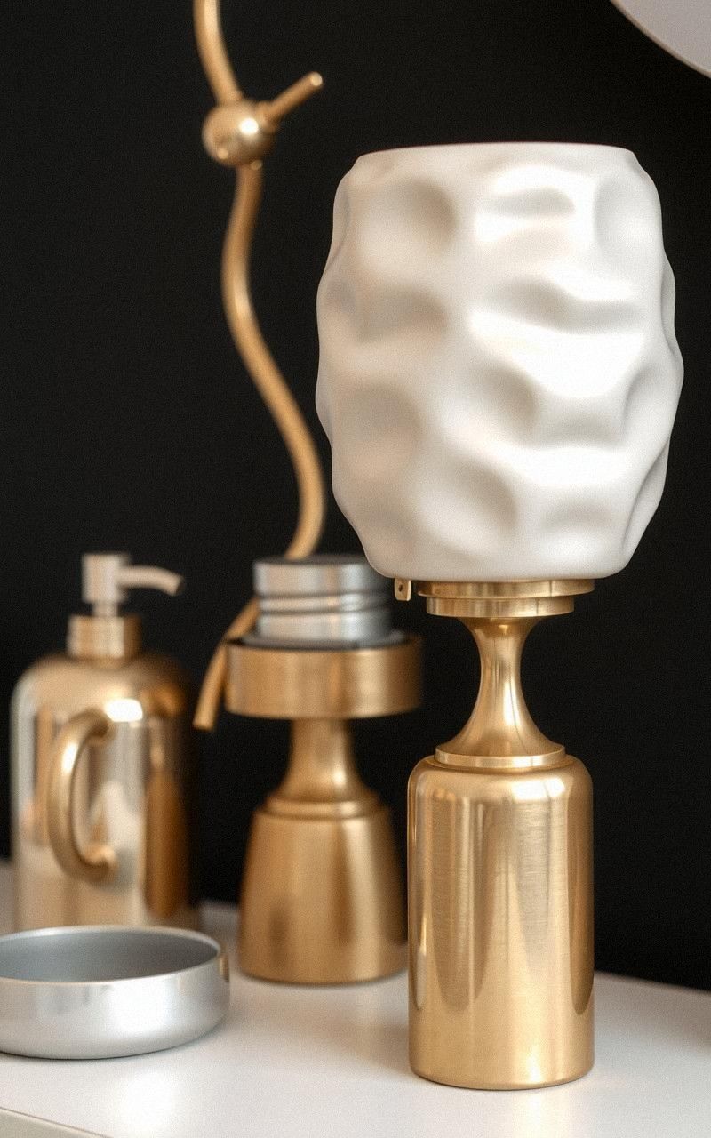 Mix Metallic Textures For Layered Glam Appeal