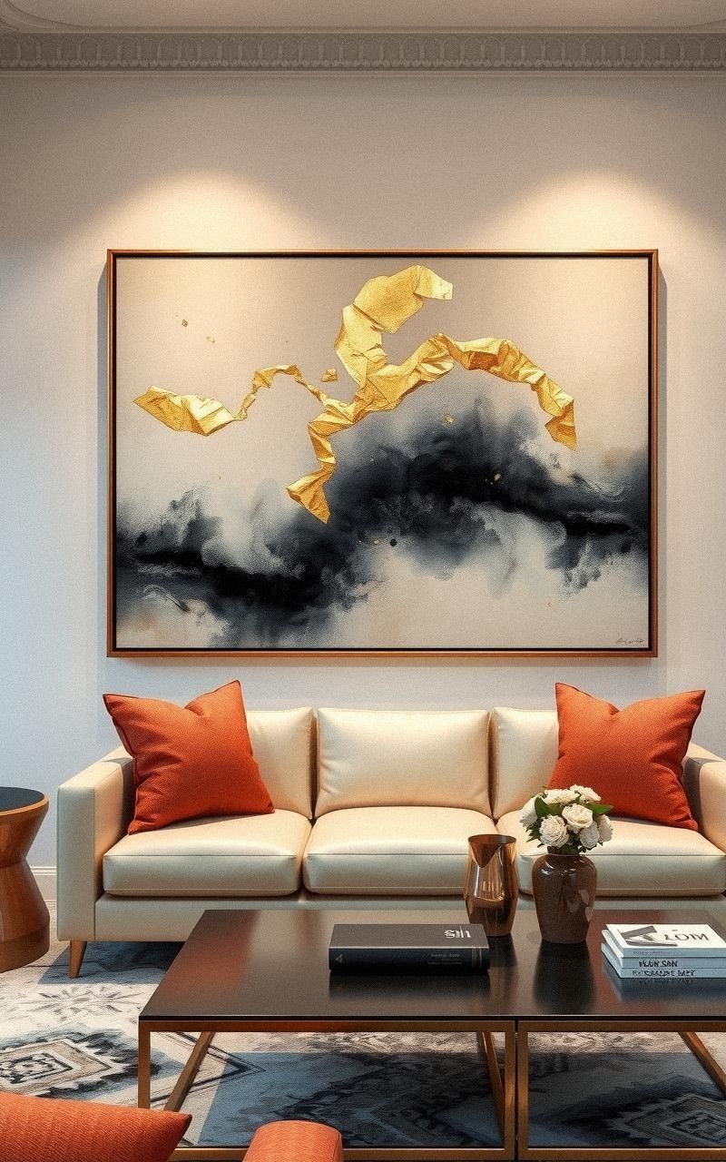 Select Bold Artwork To Make A Glam Statement