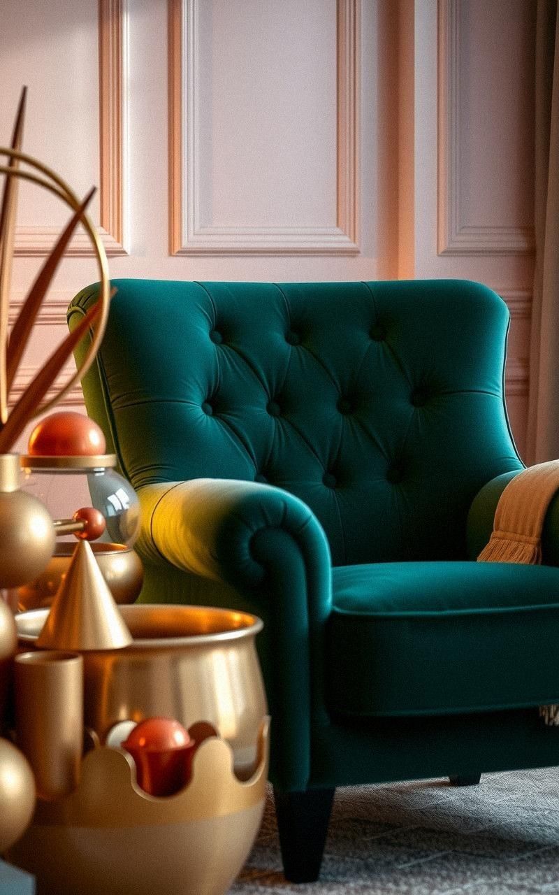 Use Plush Velvet Upholstery For Luxurious Comfort