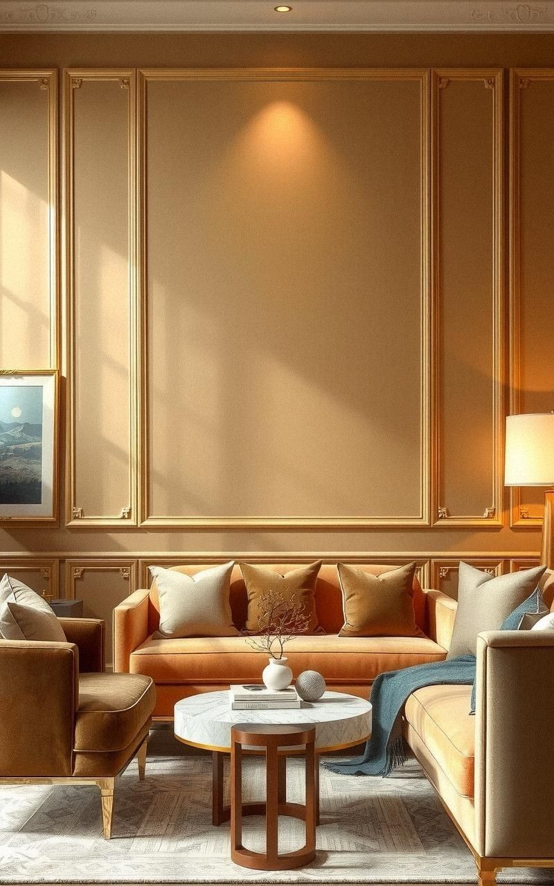 Use Soft Metallic Paint Finishes For Subtle Shine