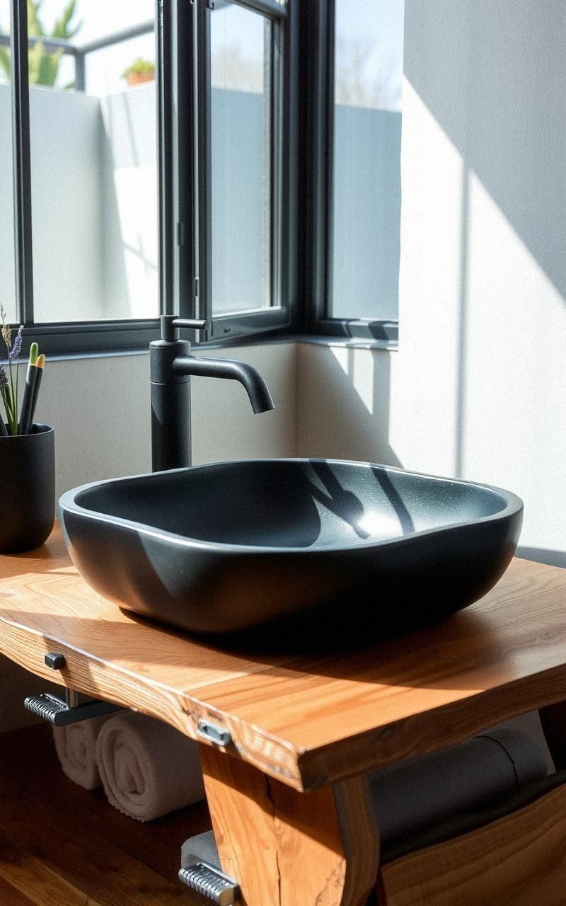Concrete Sinks For A Modern Rustic Blend