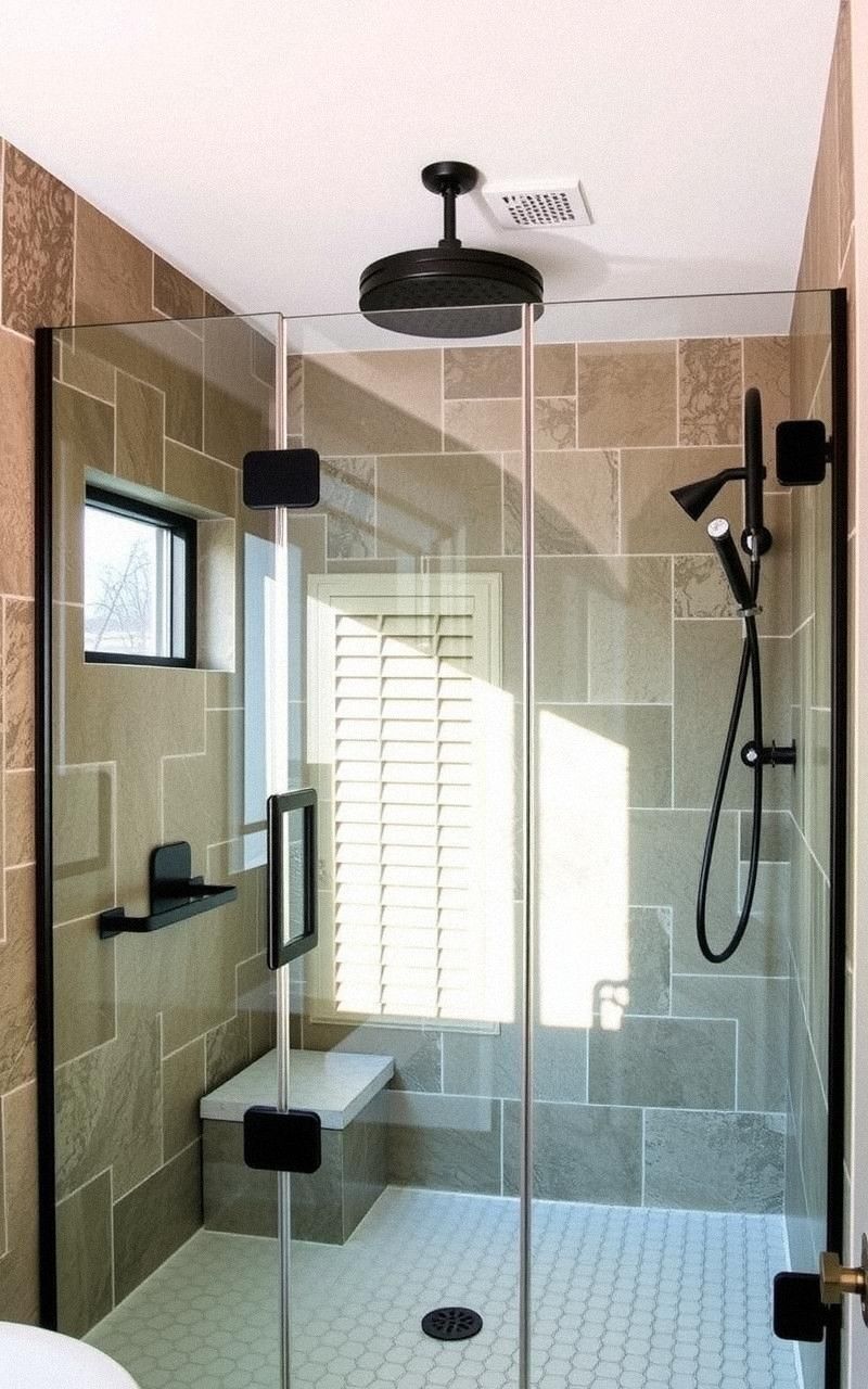 Glass Shower Enclosures For Open Modern Feel