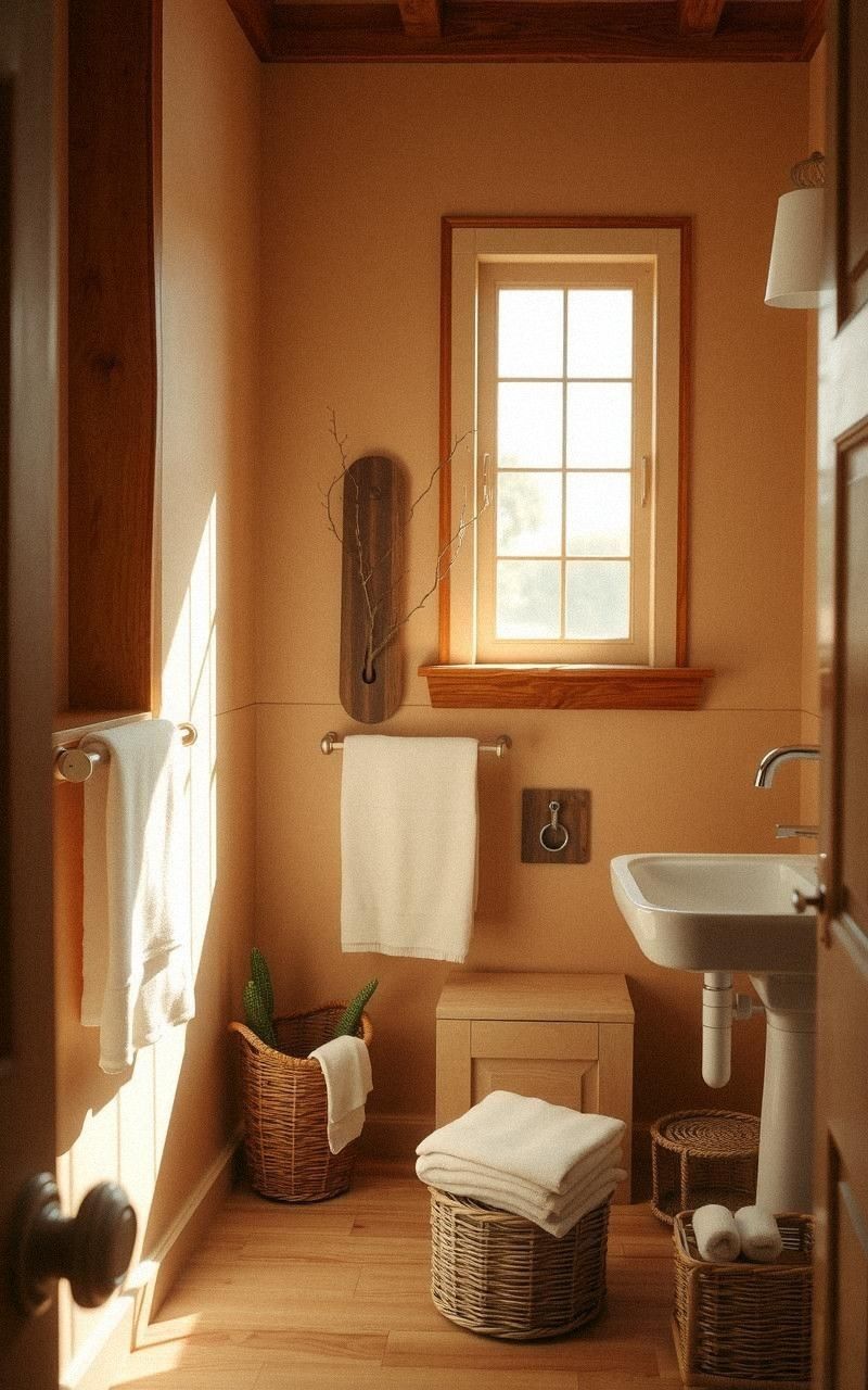 Neutral Color Palette To Enhance Rustic Warmth