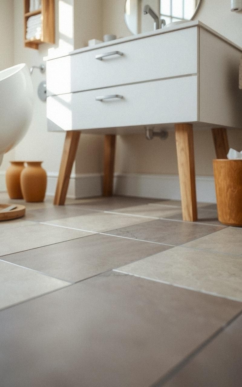 Neutral Stone Floor Tiles For Durable Elegance