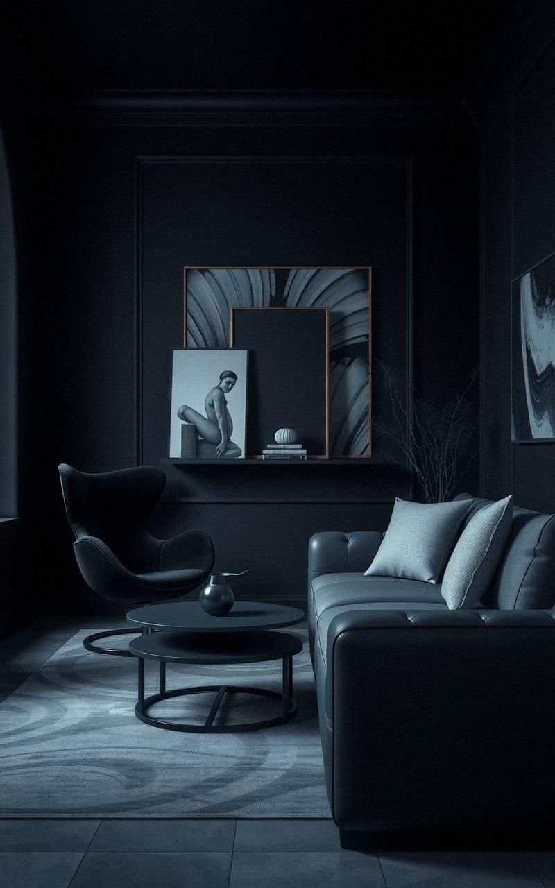 Bold Black Monochrome For Dramatic Flair