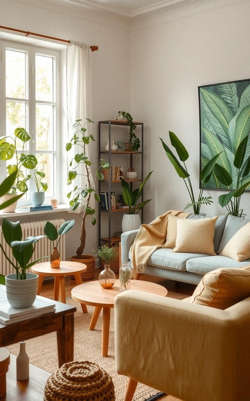 Monochrome Green For Natural Calm