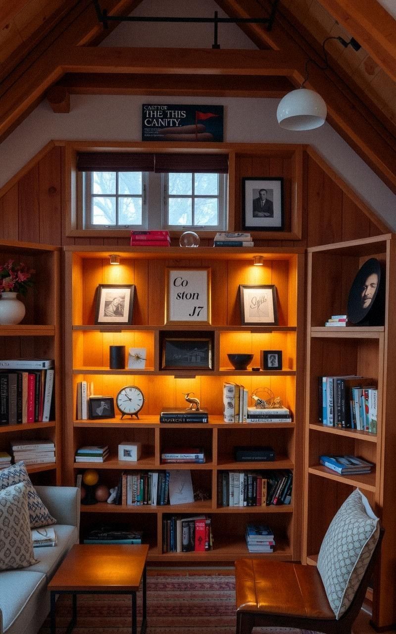 Built-In Shelving For Seamless Storage