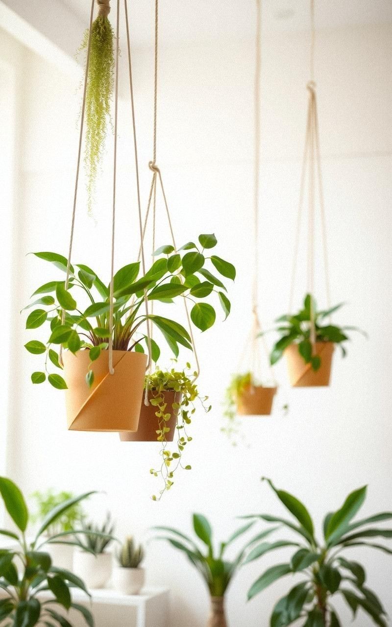 Hanging Planters To Add Greenery Without Clutter