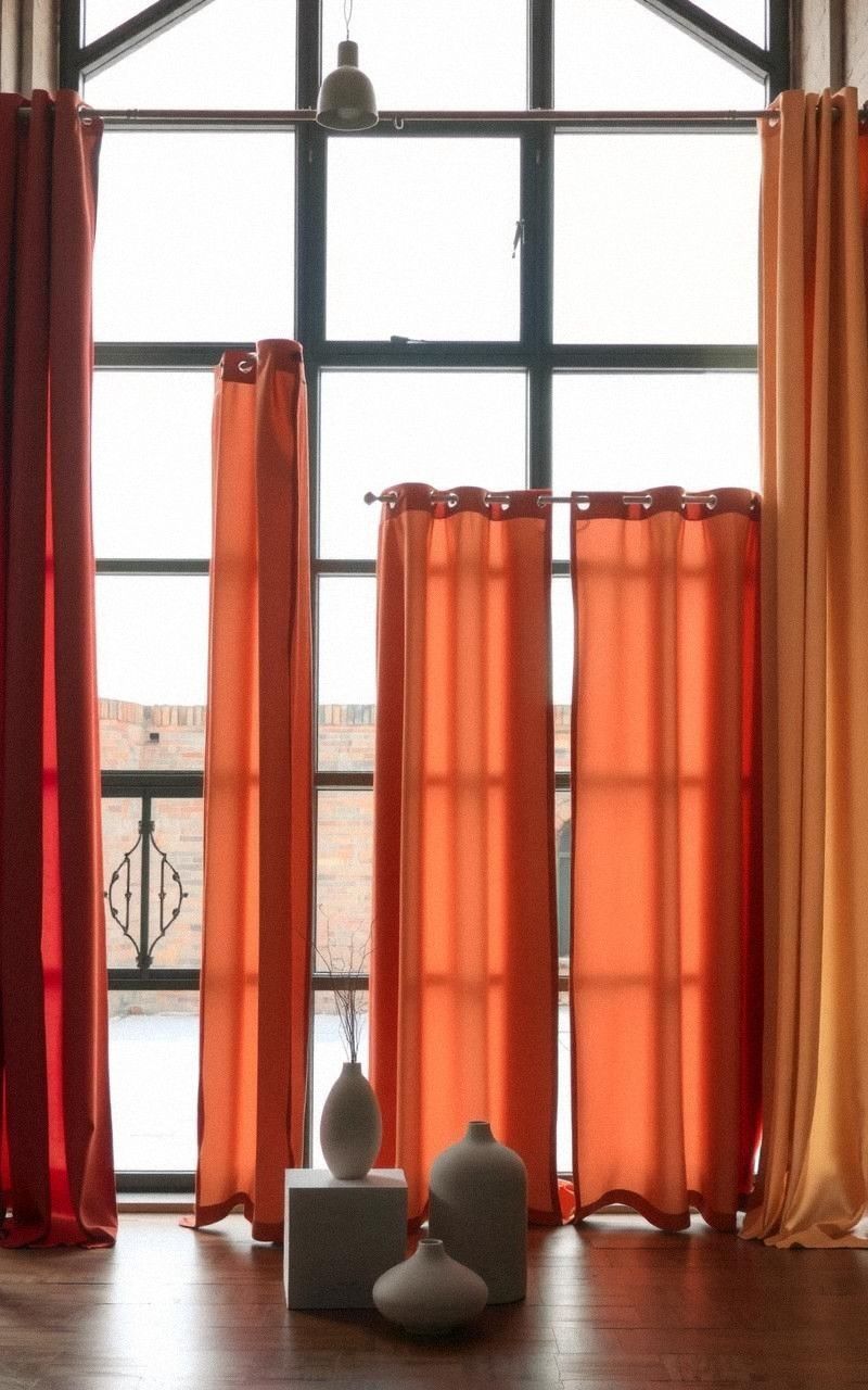 Loft Curtains To Separate Without Walls