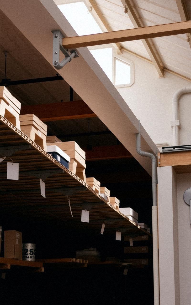 Overhead Storage To Utilize Ceiling Height
