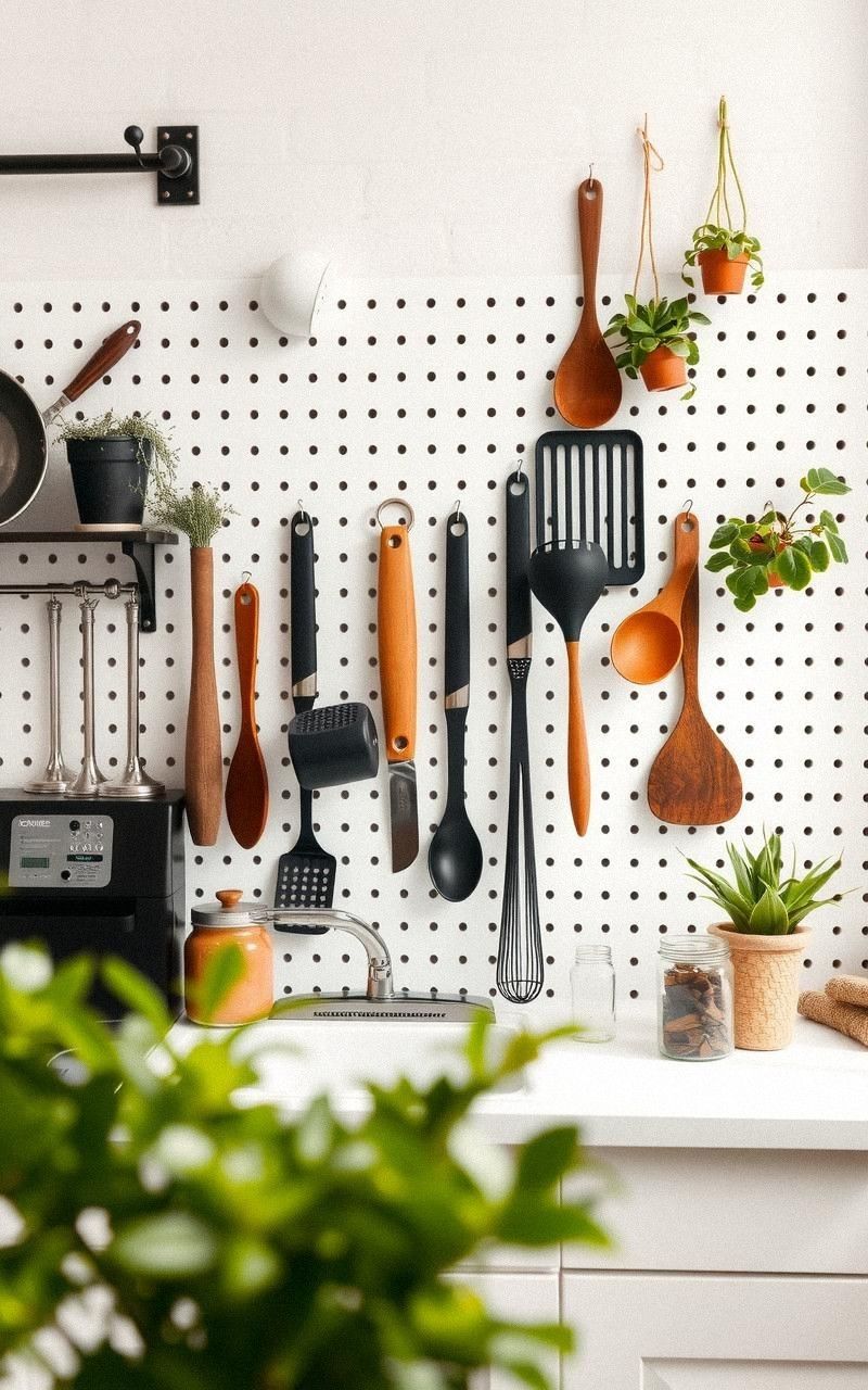 Pegboards For Flexible Wall Organization