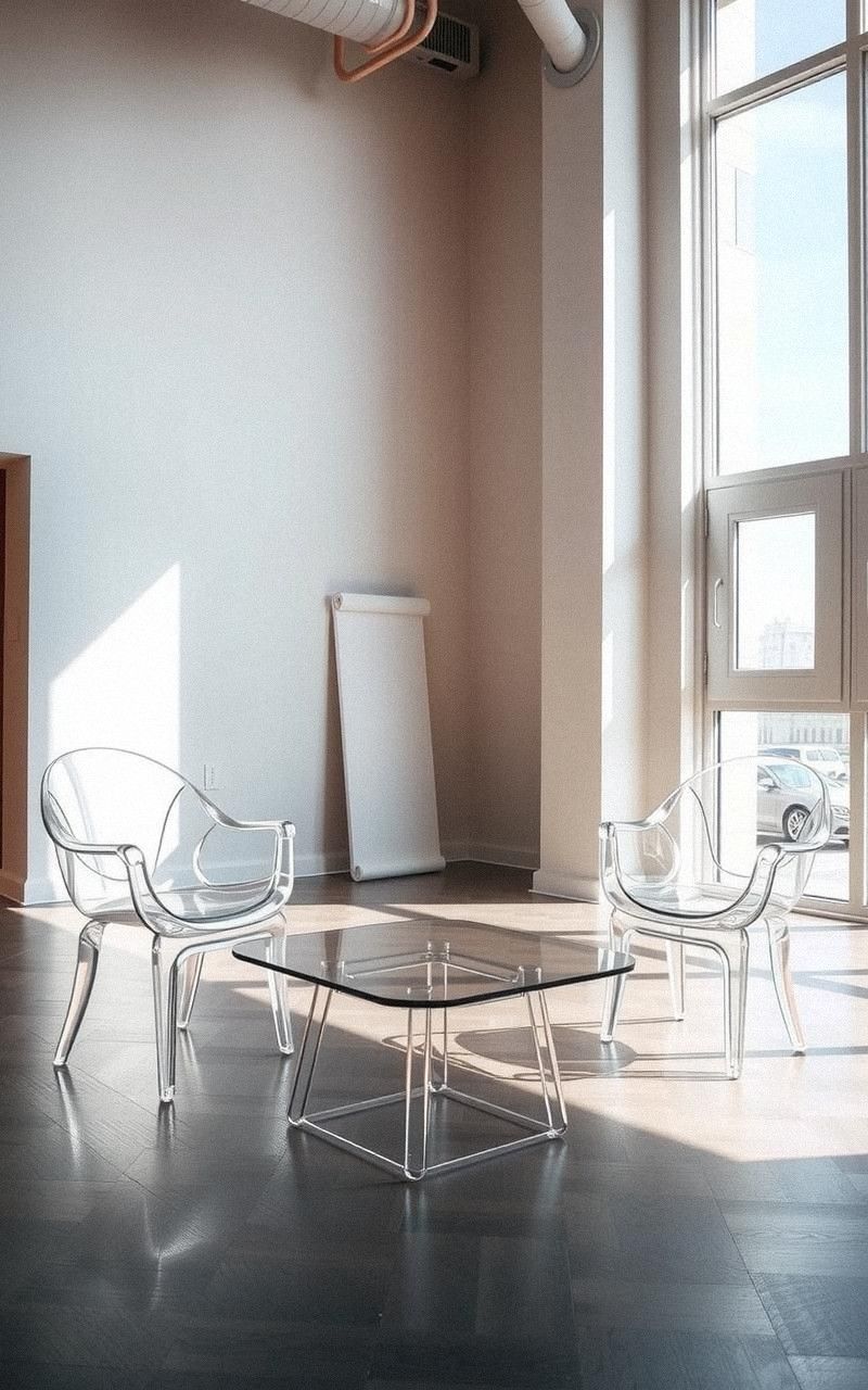 Transparent Furniture To Maintain Openness