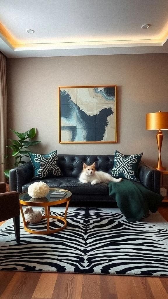 Animal Print Rugs For Bold Statements