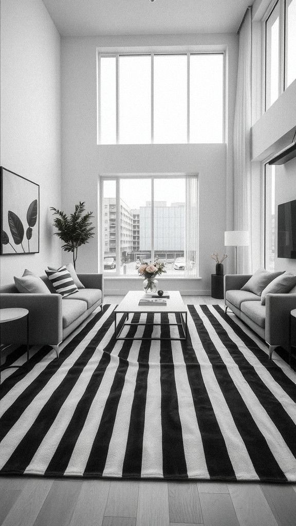 Black And White Rugs For Timeless Contrast