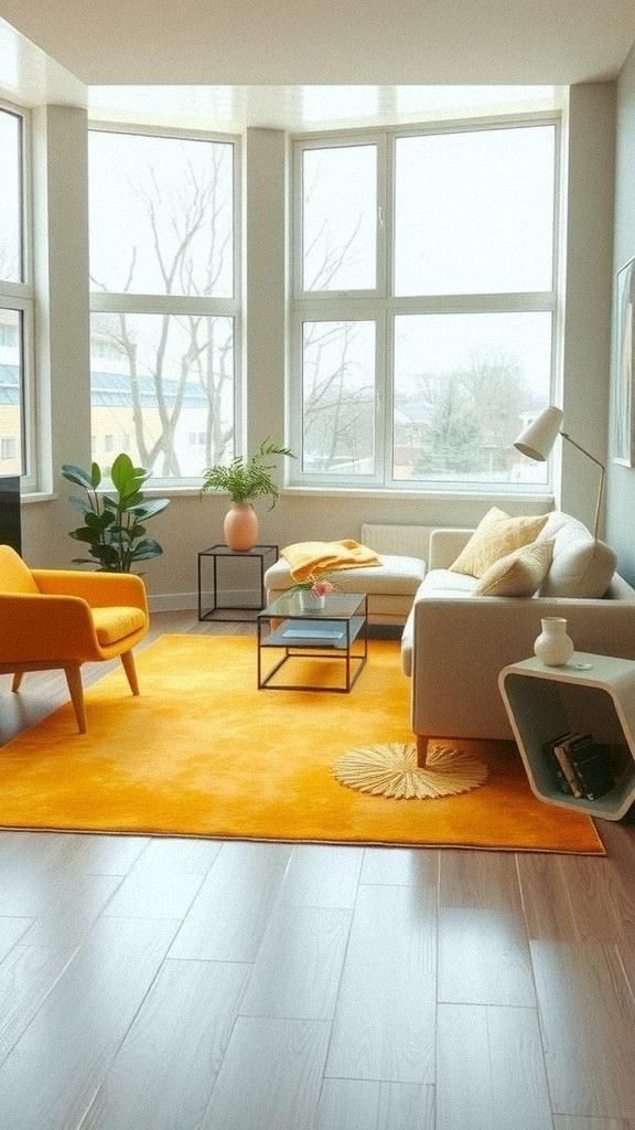 Bold Color Rugs To Brighten The Space