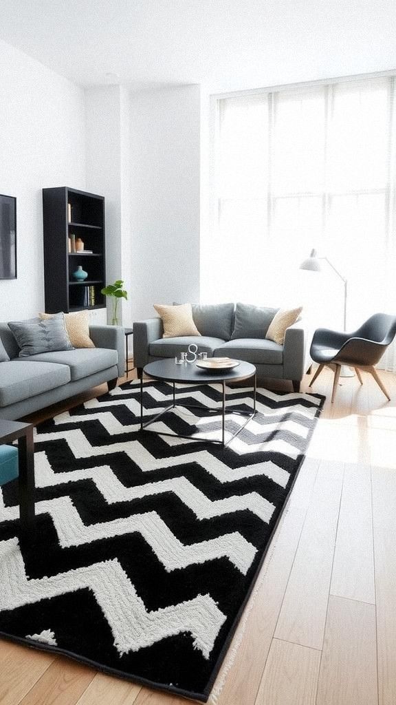 Chevron Pattern Rugs For Modern Energy