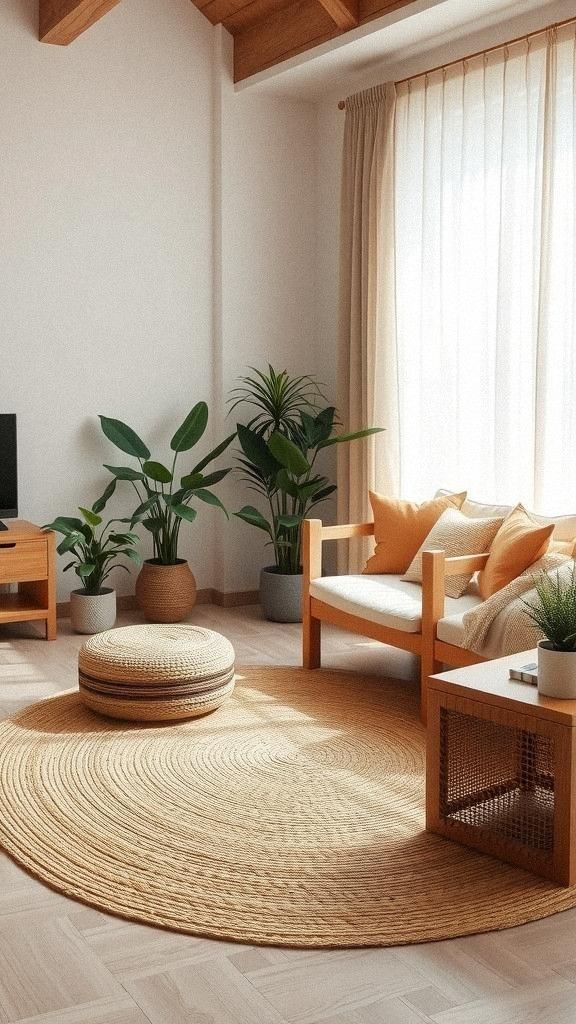 Natural Fiber Rugs For Earthy Texture