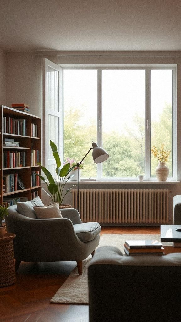 Design A Cozy Reading Nook Within The Open Space