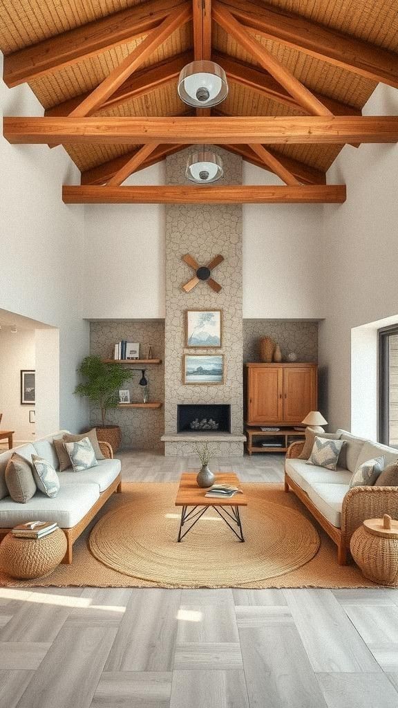 Incorporate Natural Materials For Warmth And Texture