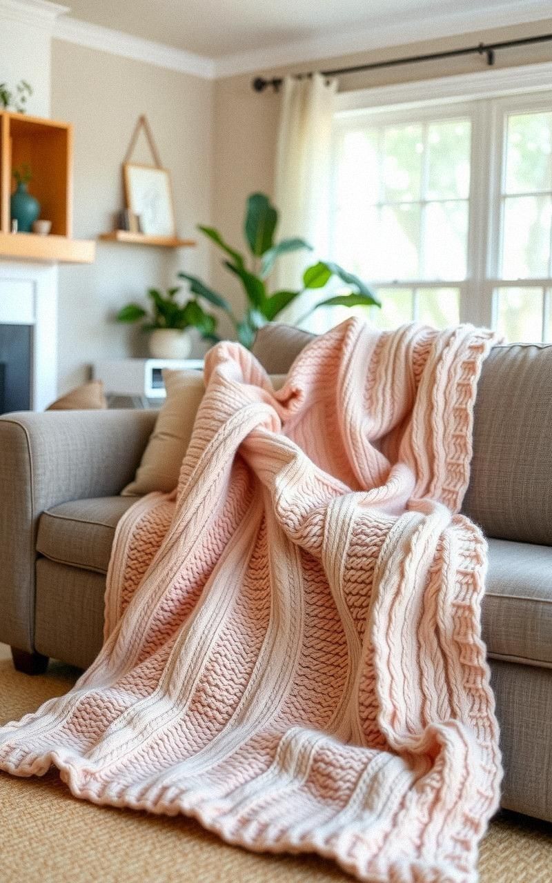 Display Knit or Crocheted Decorative Items