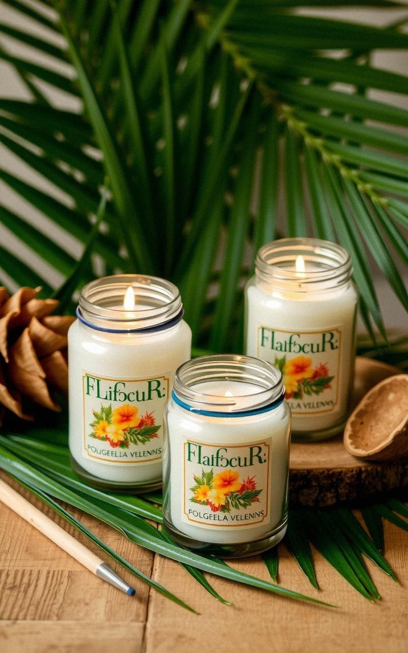 Tropical Scented Candles For Atmosphere