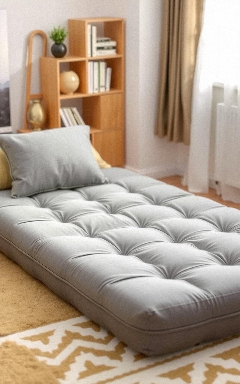 Convertible Floor Cushion That Doubles As Mattress