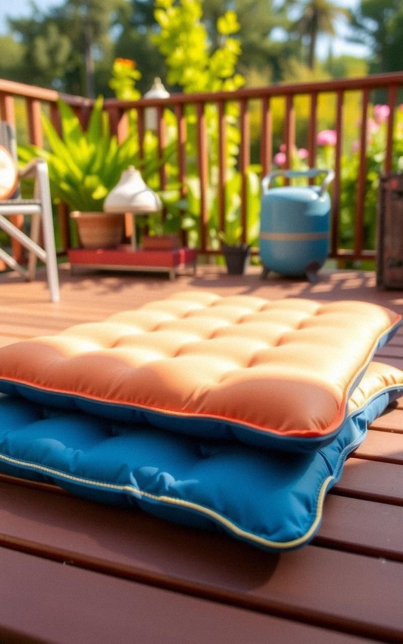 Outdoor Waterproof Floor Cushion For Patio Relaxation