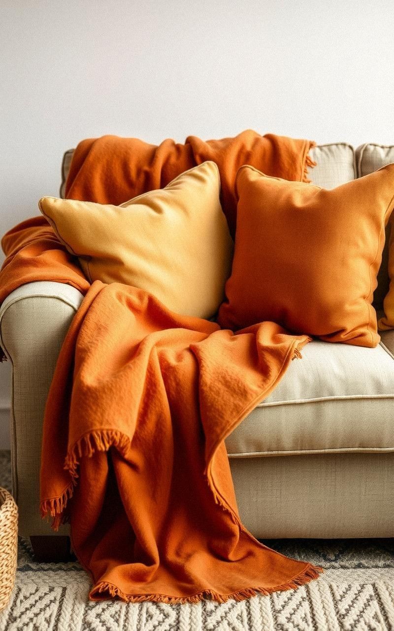 Incorporate Soft Wool Throws for Added Warmth