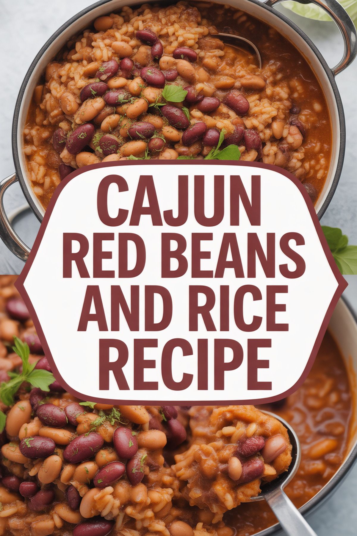 Cajun Red Beans and Rice Recipe recipe idea in stylish layout