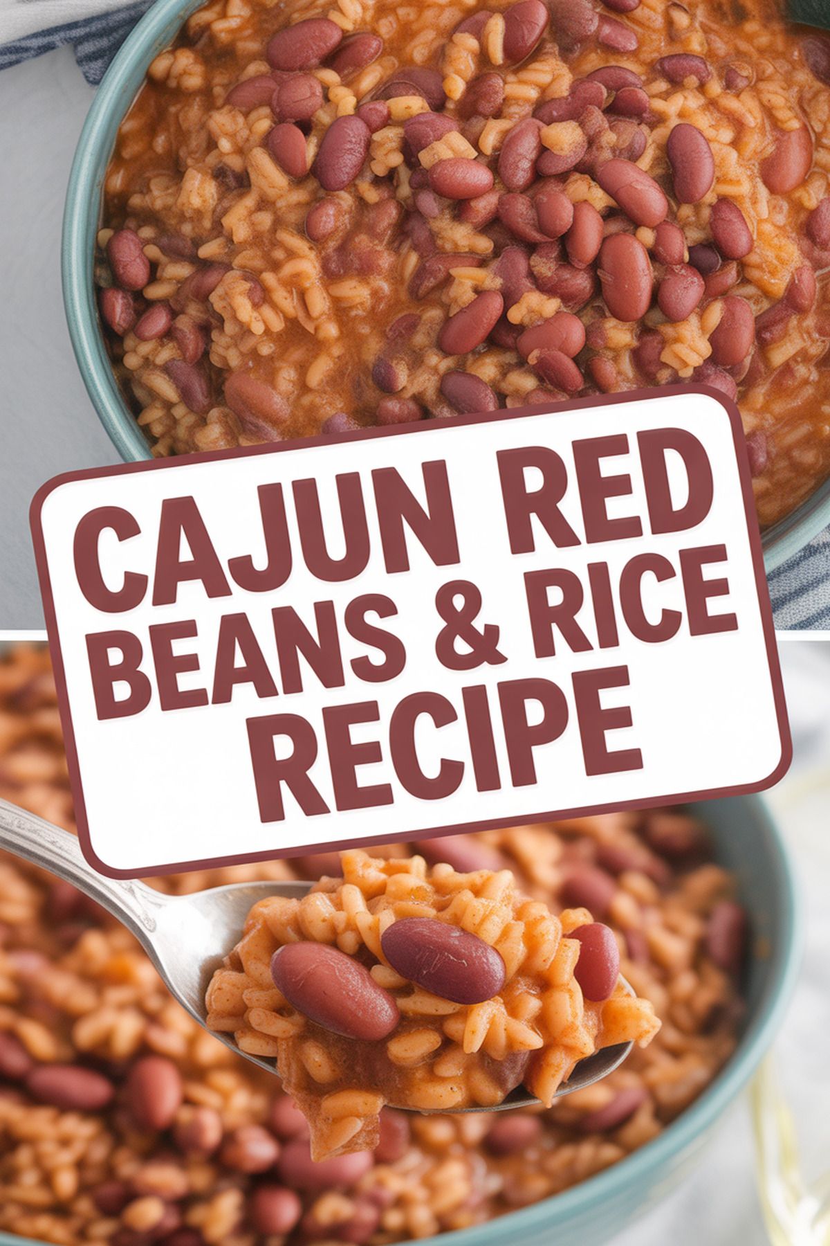 Cajun Red Beans and Rice Recipe recipe idea in stylish layout