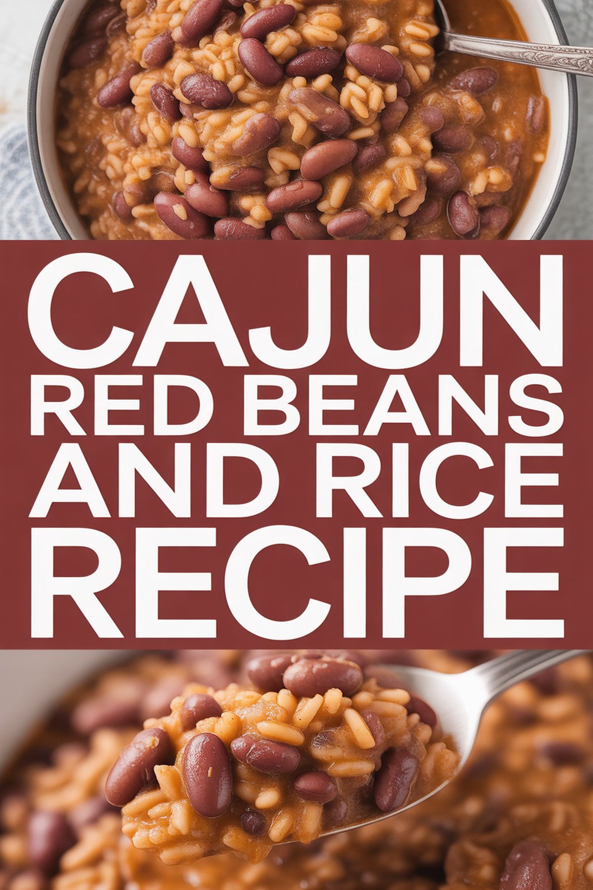 Cajun Red Beans and Rice Recipe recipe idea in stylish layout