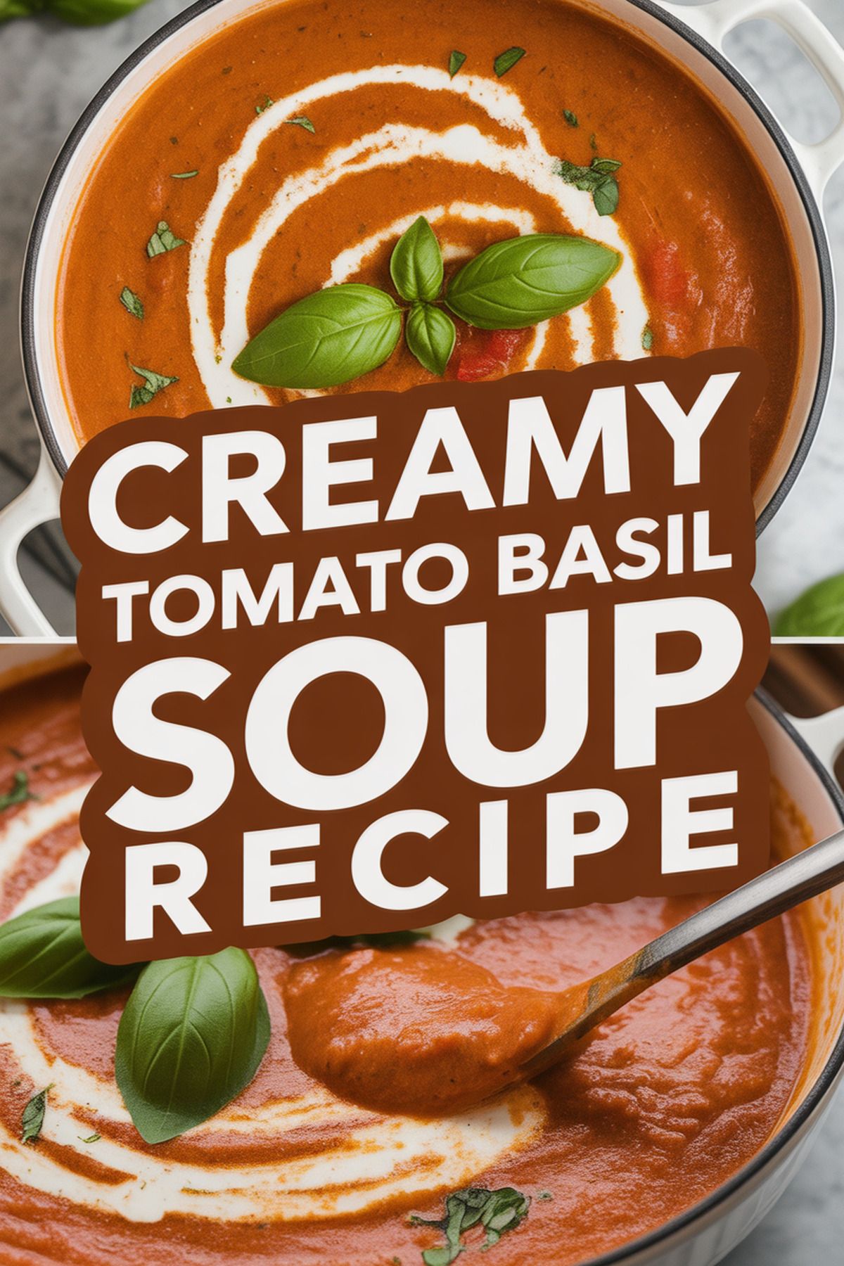 Creamy Tomato Basil Soup Recipe recipe idea in stylish layout
