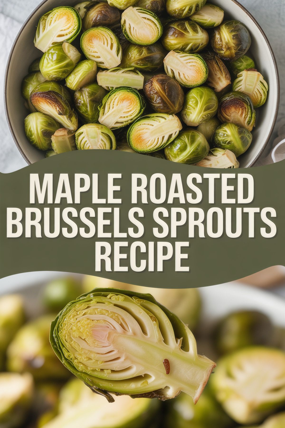 Maple Roasted Brussels Sprouts Recipe recipe idea in stylish layout