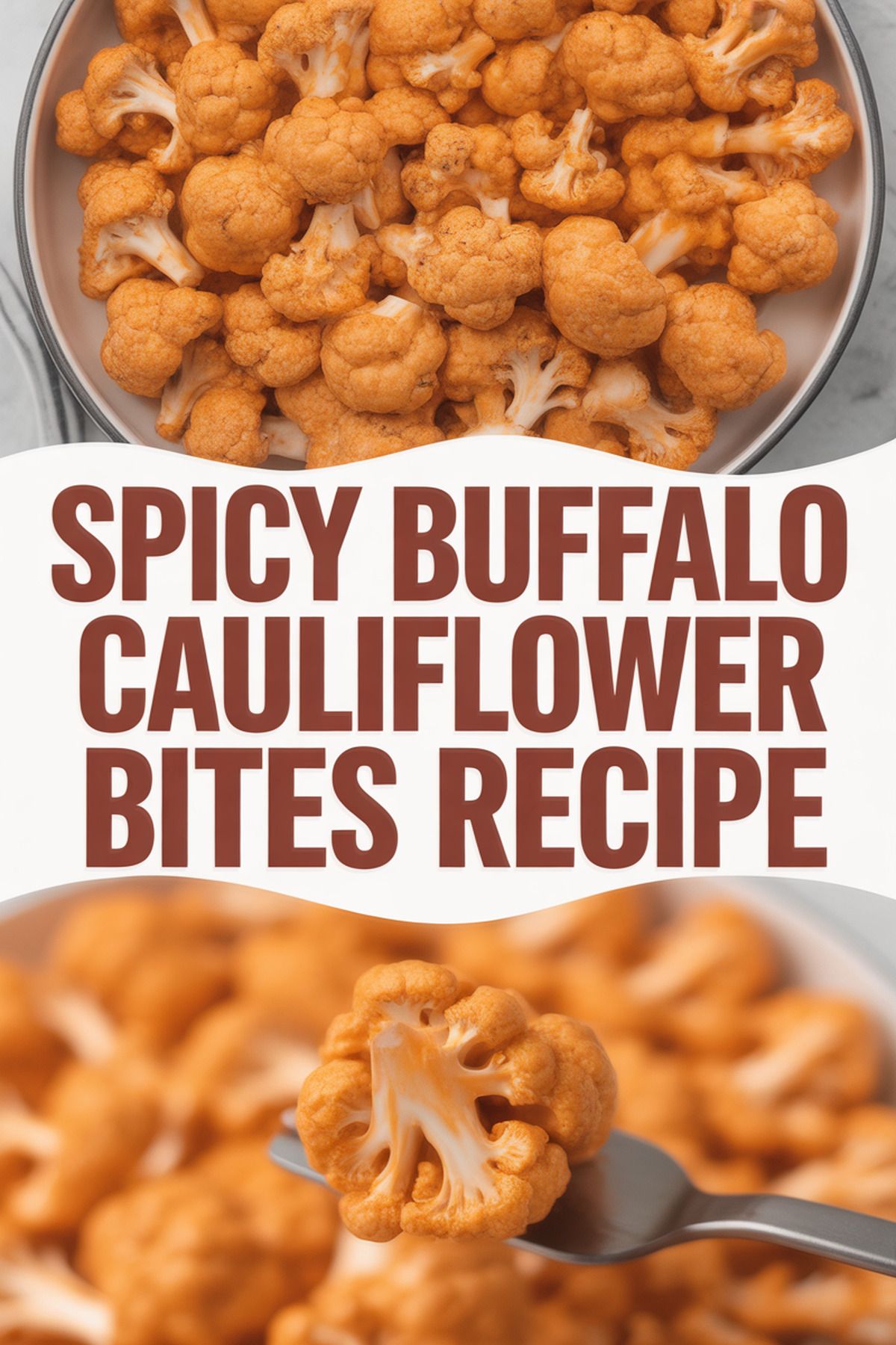 Spicy Buffalo Cauliflower Bites Recipe recipe idea in stylish layout