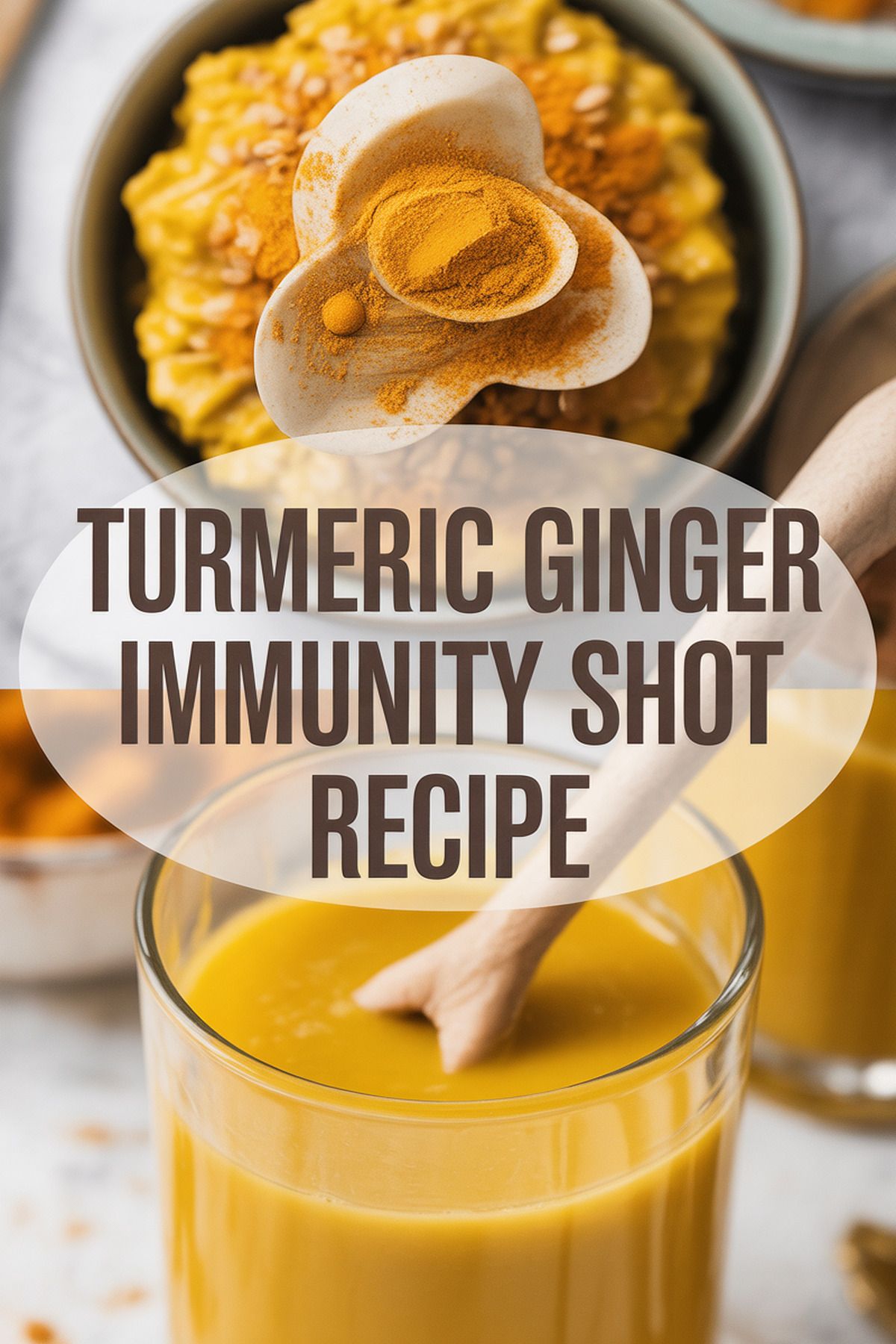 Turmeric Ginger Immunity Shot Recipe recipe idea in stylish layout