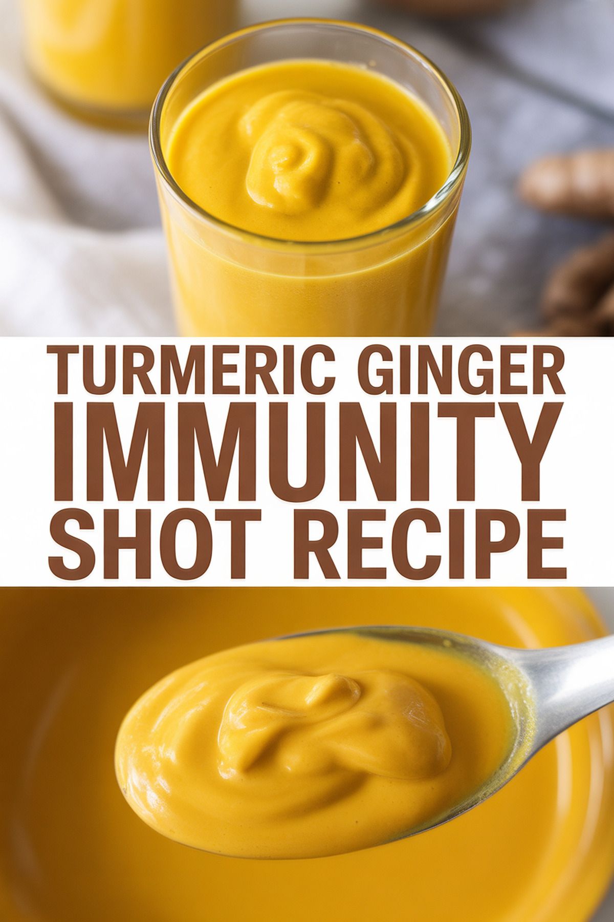Turmeric Ginger Immunity Shot Recipe recipe idea in stylish layout