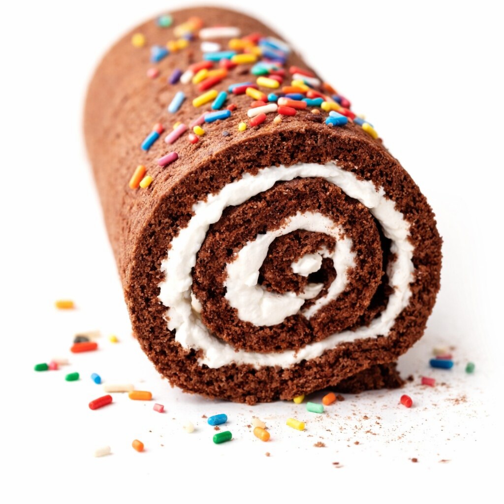 2 Chocolate Cake Roll Swiss Roll edited