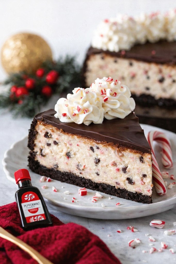 3 Peppermint Bark Cheesecake edited