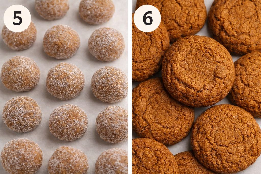 5 Molasses Crinkle Cookies edited