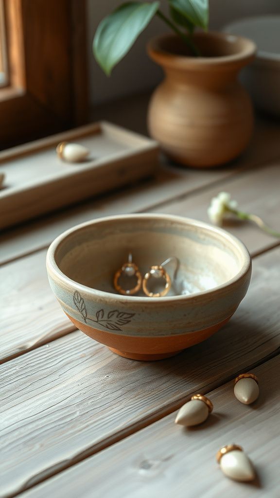 Textured leaf bowl that caught my eye