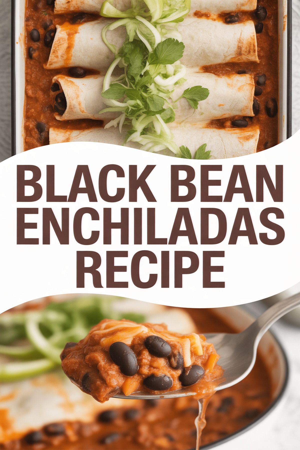 Black Bean Enchiladas Recipe recipe idea in stylish layout