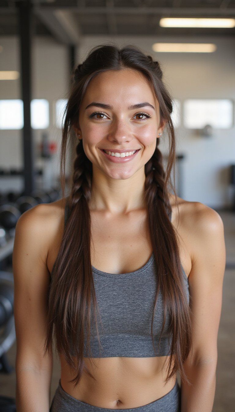 Double Dutch Boxer Braids For Sporty Days
