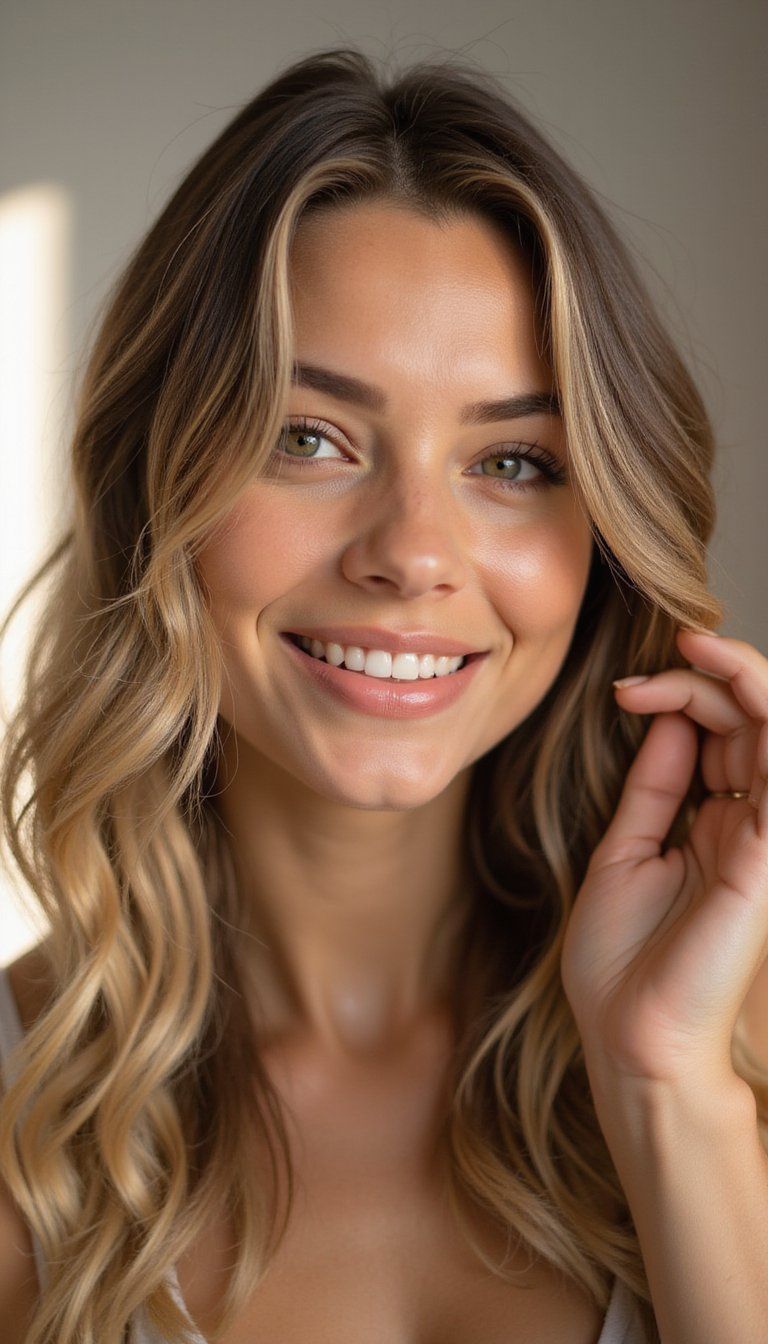 Twisted Half-Up With Hidden Pins