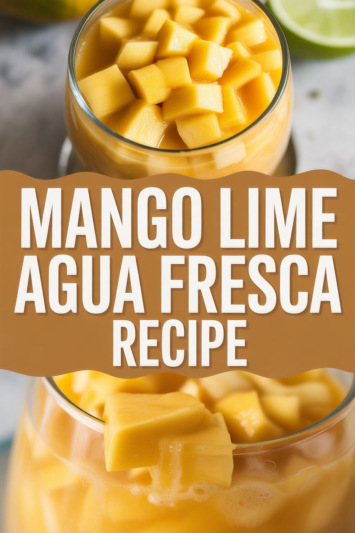 Mango Lime Agua Fresca Recipe recipe idea in stylish layout